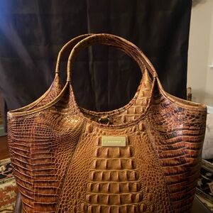 Crocodile Brahmin bag